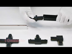 ফ্ল্যাট কপার 2 ওয়্যার সারফেস মাউন্টেড ট্র্যাক রেল 1 মি সিস্টেম 1.5 মি 2 মি