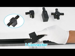 ব্রিজ সাসপেনশন ওয়্যার সাসপেনশন 2 ওয়্যার ট্র্যাক রেল সিস্টেম অ্যালুমিনিয়াম