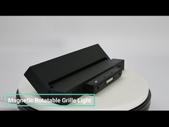 12w 18w ফোল্ডিং LED ম্যাগনেটিক ট্র্যাক লাইট প্রধান আলো ছাড়া লিভিং রুম গ্রিল লাইট