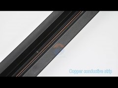 অ্যালুমিনিয়াম রিসেসড ম্যাগনেটিক ট্র্যাক রেল সারফেস মাউন্ট করা এলইডি ম্যাগনেটিক ট্র্যাক লাইট