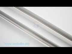 গৃহস্থালী LED চৌম্বক ট্র্যাক রেল 1m-3m ট্র্যাক রেল উত্তোলন / সারফেস মাউন্ট করা