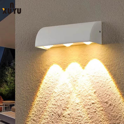 আলোকিত আধুনিক LED ওয়াল লাইট 3W/9W ওয়াটারপ্রুফ বাইরের ওয়াল লাইট