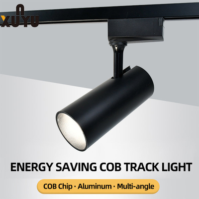 3000K / 4000K / 5000K LED ট্র্যাক স্পটলাইট COB সারফেস মাউন্ট করা ট্র্যাক আলো