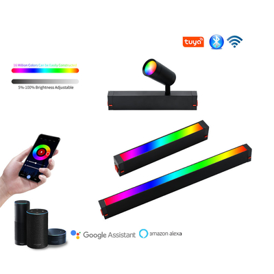 উচ্চ ভোল্টেজ স্মার্ট অ্যাপ কন্ট্রোল Rgb LED স্পটলাইট 8W 16W LED ফ্লাডলাইট