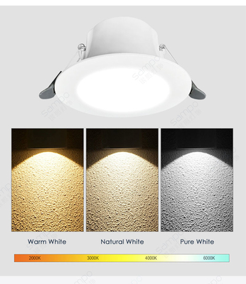 9W 12W LED Recessed Downlight 4000K 6000K স্কয়ার রিসেসড লাইটিং রেট্রোফিট