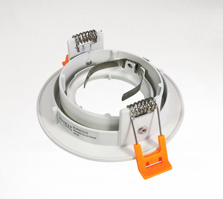 Mr16 G5.3 Gu10 বাল্ব Recessed ডাউনলাইট হাউজিং ডাই কাস্টিং অ্যালুমিনিয়াম হাউজিং