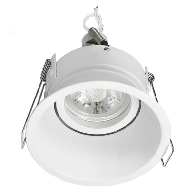 বিশুদ্ধ অ্যালুমিনিয়াম Recessed Mr16 ডাউনলাইট হাউজিং GU10 বাল্ব হাউজিং