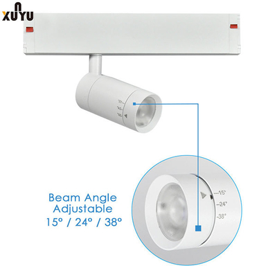 2700K-6000K LED ম্যাগনেটিক ট্র্যাক লাইট 7W 9W স্পটলাইট ট্র্যাক আলো