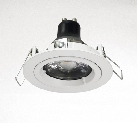 রাউন্ড Gu10 Mr16 Recessed লাইটিং হাউজিং এমবেডেড CE সার্টিফিকেট