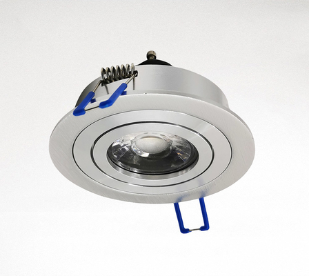 OEM অ্যালুমিনিয়াম Mr16 ডাউনলাইট হাউজিং 9W রিসেসড অ্যাডজাস্টেবল Gu10 লাইট ফিক্সচার