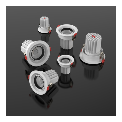 IP20/IP44 LED Recessed cob স্পটলাইট 2.5 ইঞ্চি ওয়াল ওয়াশার ডাউনলাইট