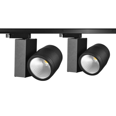 3000k / 4000k / 6000k পোশাকের দোকান ট্র্যাক COB স্পটলাইট 25w