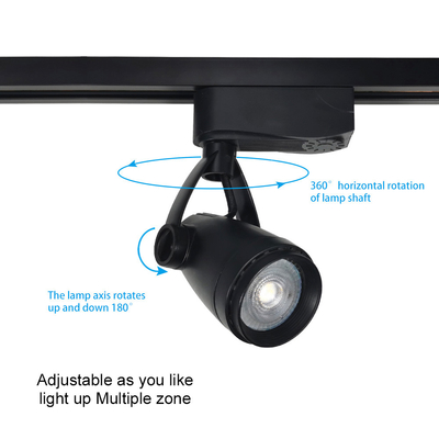 MR16G5.3 GU10 ট্র্যাক লাইট স্ট্যান্ড হোটেল LED ট্র্যাক স্পটলাইট হাউজিং